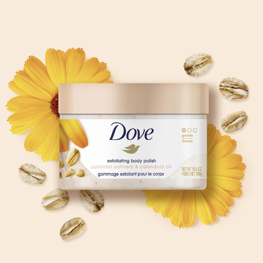 Dove Colloidal Oatmeal & Calendula Oil Scrub