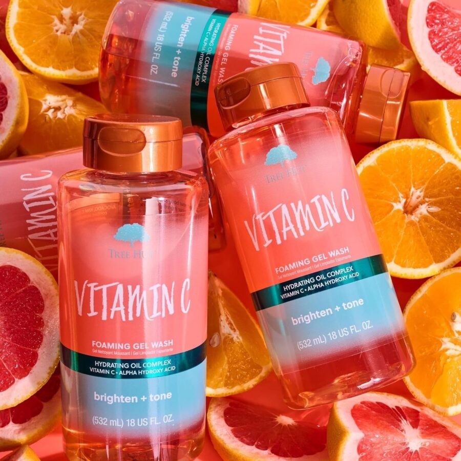 Tree hut vitamin c foaming gel wash
